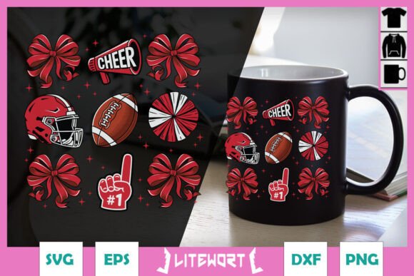 Coquette Football Cheer Football Bow SVG: A Brand Designer’s Practical Review for Local Business Branding