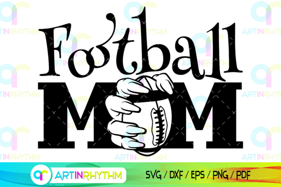 h1Football Mom SVG: A Crafts-Friendly Graphic for Sports-Themed Design Projects/h1