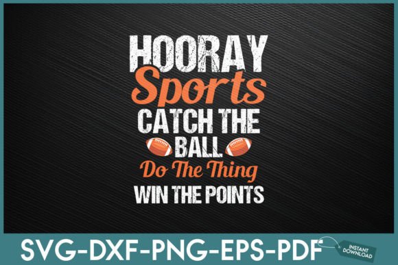 HOORAY Sports Graphics: Funny Football & Baseball Crafts