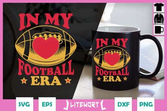 In My Football Era Funny Valentine SVG