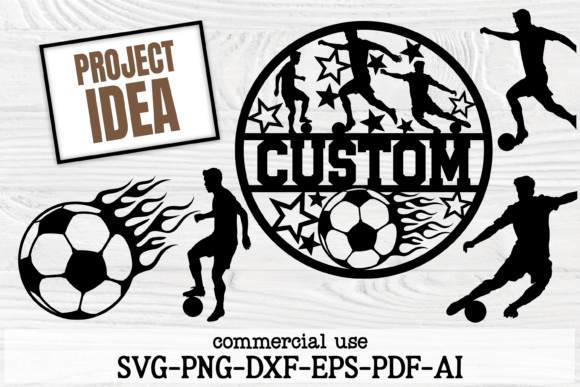 Male Soccer SVG: A Dynamic Design Asset for Crafts & Graphics Projects