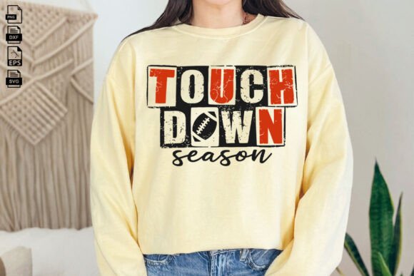 Touchdown Season SVG: A Football Mom's Embroidery Essential